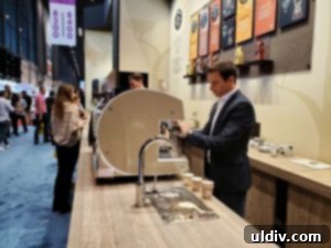 Lavazza coffee station at the NRA Show