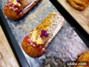 Strawberry-filled croissant from Bridor