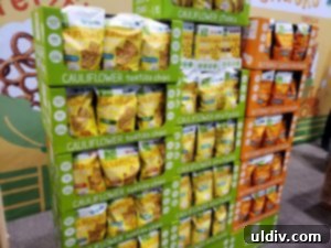 Sweets & Snacks Expo 2019: Mindful Bites, Part Two 16 From The Ground Up cauliflower chips and pretzels