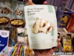 Sweets & Snacks Expo 2019: Mindful Bites, Part Two 8 Shirakiku meaty mushroom crisps
