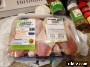 Mark Bittman's Fast Pho Kit: Peapod's Delicious One-Touch Convenience 28 Nature's Promise chicken drumsticks for Cacciatore
