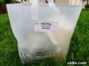 Mark Bittman's Fast Pho Kit: Peapod's Delicious One-Touch Convenience 6 Peapod delivery at my doorstep