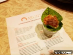 Arun's Thai: A Culinary Investigation 8 Detailed menu provided by Chef Arun at the tasting event