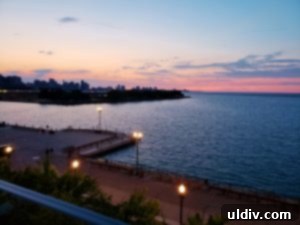 Stunning fireworks display over Navy Pier and Chicago skyline at night