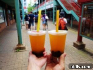 Chicago Chinatown's Cosmic Bites: Bao Buns, Bubble Tea, Stardust 9 Bubble tea at Ice Point