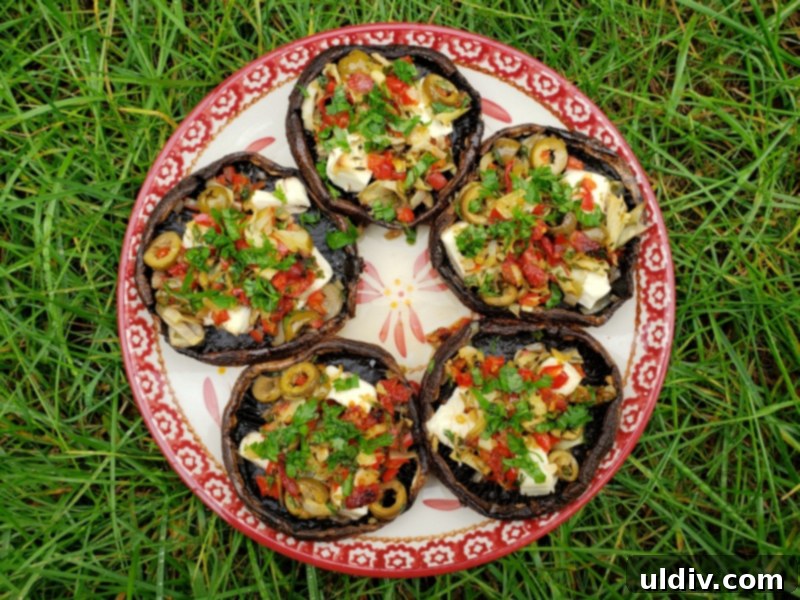 Fall's Delicious Stuffed Mushroom Delights 2 Autumn Stuffed Portabella Mushrooms