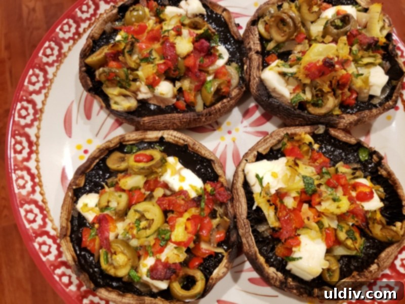 Fall's Delicious Stuffed Mushroom Delights 7 Cooling Stuffed Portabella Mushrooms