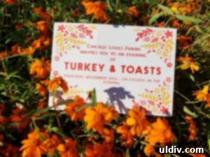 Basic Invite: Elevate Your Holiday Parties with Stunning Invitations 4 Close-up of the elegant Thanksgiving invitation details