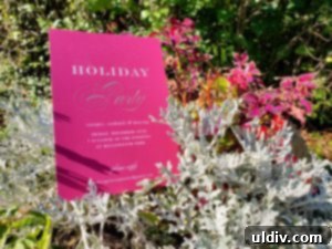 Basic Invite: Elevate Your Holiday Parties with Stunning Invitations 6 Elegant 'Festive Elegance' foil holiday party invitation