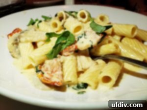 New Year's resolution #3: Dine out more! My Trattoria Gianni review 13 Rigatoni alla Nocerina with sun-dried tomatoes and mushrooms