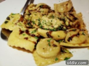 New Year's resolution #3: Dine out more! My Trattoria Gianni review 14 Hand-made Ravioli smothered in rich brown butter