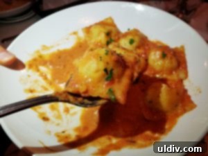 New Year's resolution #3: Dine out more! My Trattoria Gianni review 15 House-made Ravioli with thick tomato-based sauce