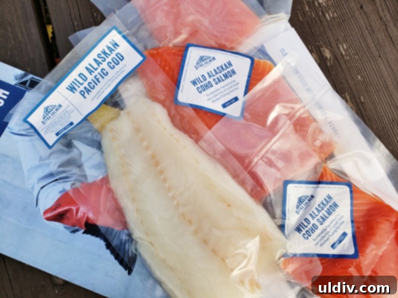 This New Year, Easily Achieve Your Sustainable Fish Resolution with Sitka Salmon Shares 12 Wild Alaskan Pacific cod from Sitka Salmon Shares