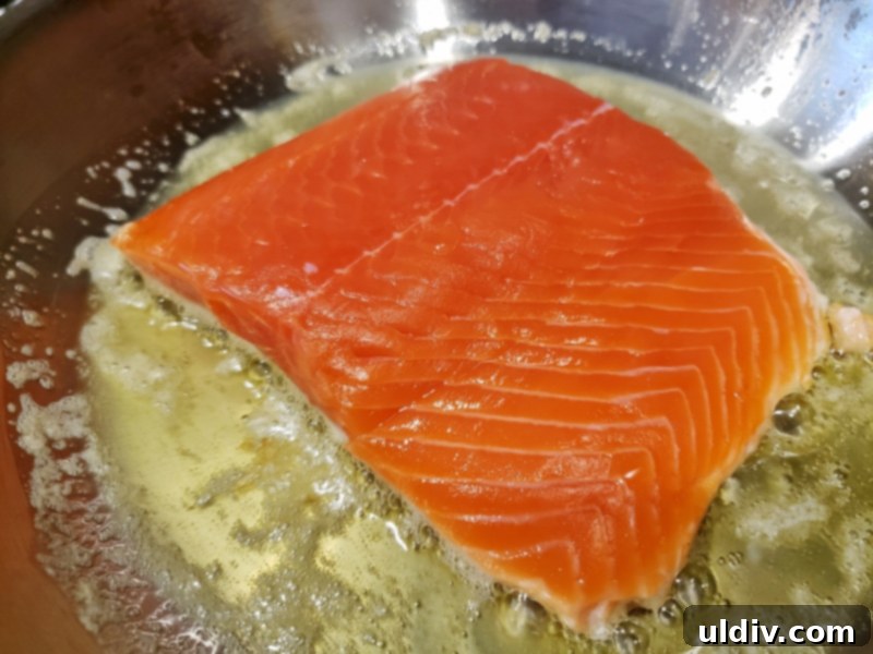 This New Year, Easily Achieve Your Sustainable Fish Resolution with Sitka Salmon Shares 7 Pan-fried Coho salmon with salt and pepper