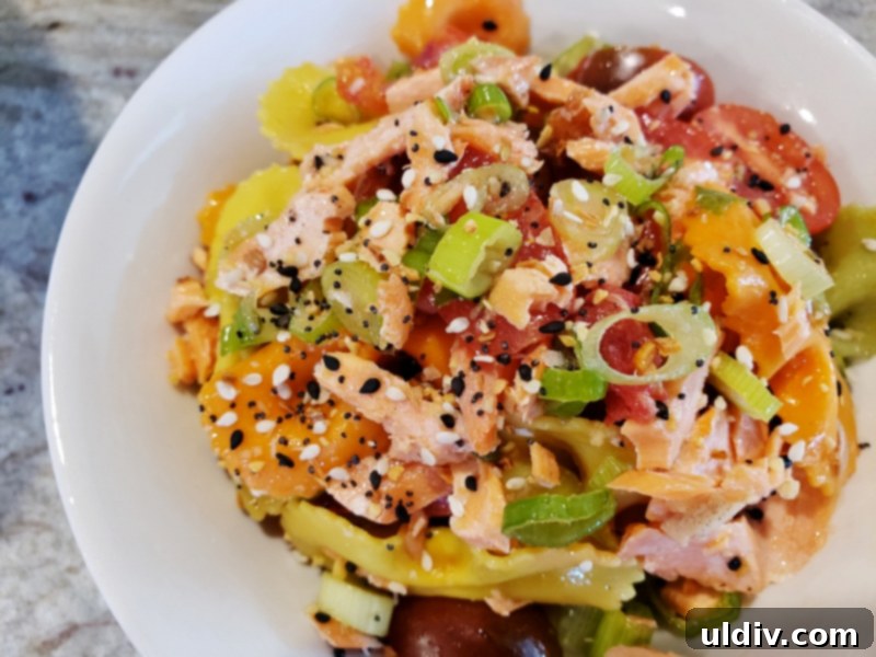 This New Year, Easily Achieve Your Sustainable Fish Resolution with Sitka Salmon Shares 10 Coho salmon pasta salad, a delightful dish