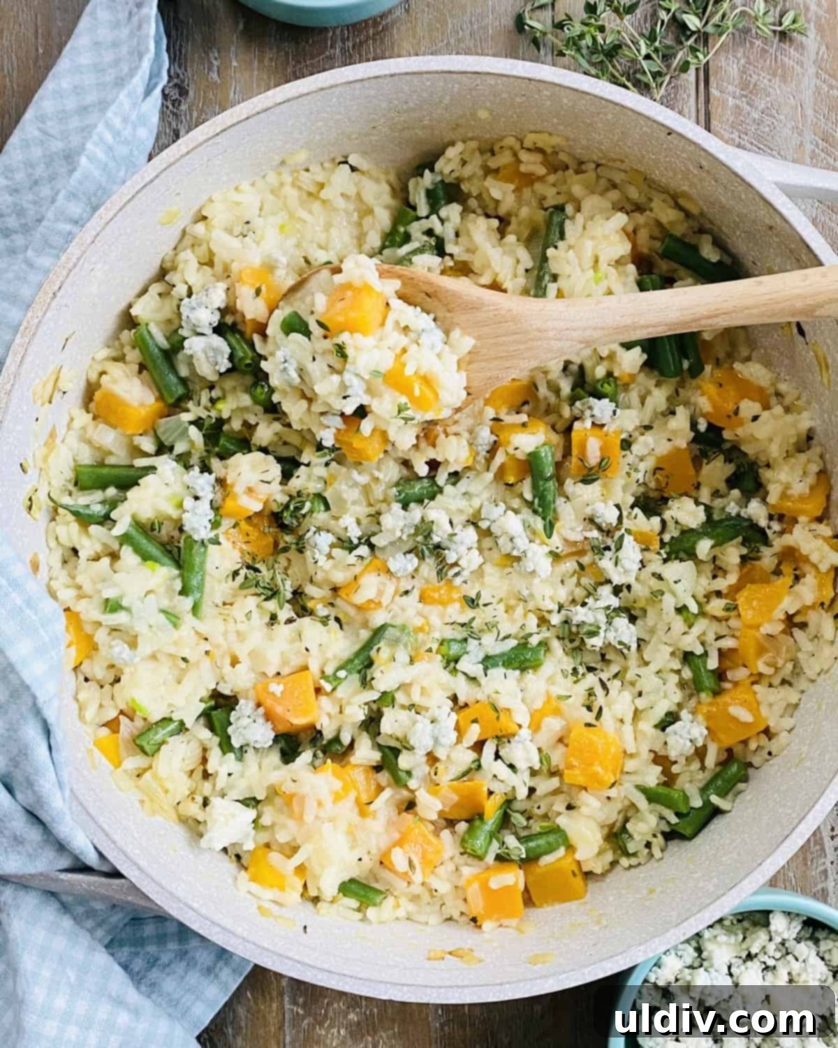 Golden Butternut Risotto 3 butternut squash risotto recipe