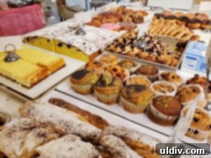 More Than Paczki: A Pastry Revelation 4 A display of freshly baked European pastries at Delightful Pastries
