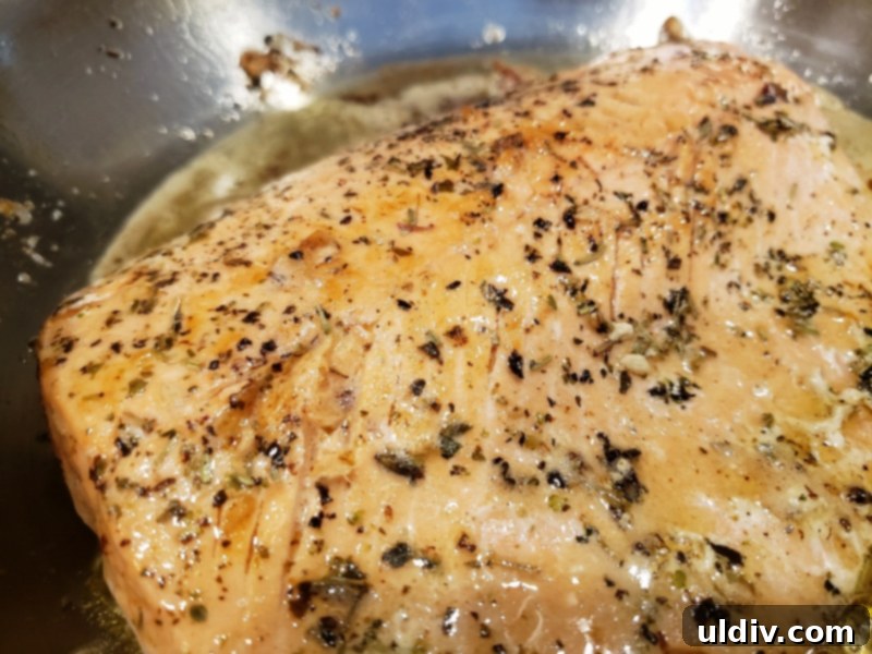 Sitka Our Home A Pandemic Silver Lining 4 Close-up of perfectly cooked salmon