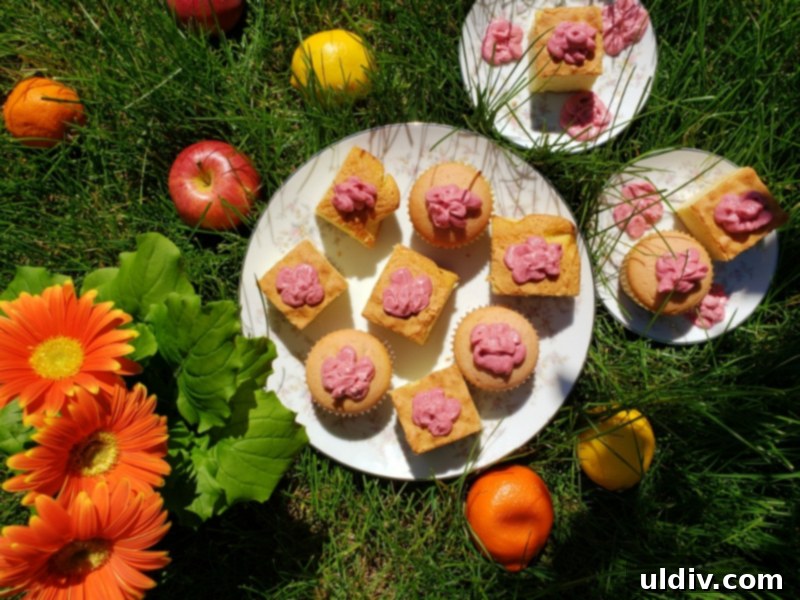 Citrus Bloom Cake: My Summer Dream 18 Final shot of the picnic spread with citrus cake