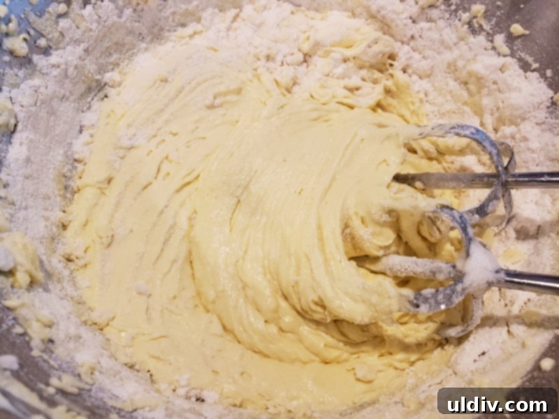 Citrus Bloom Cake: My Summer Dream 9 Smooth cake batter before adding flavorings