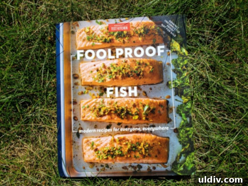 Summer's End: Last Chances for Great Reads and Delicious Treats 3 America's Test Kitchen Foolproof Fish cookbook cover