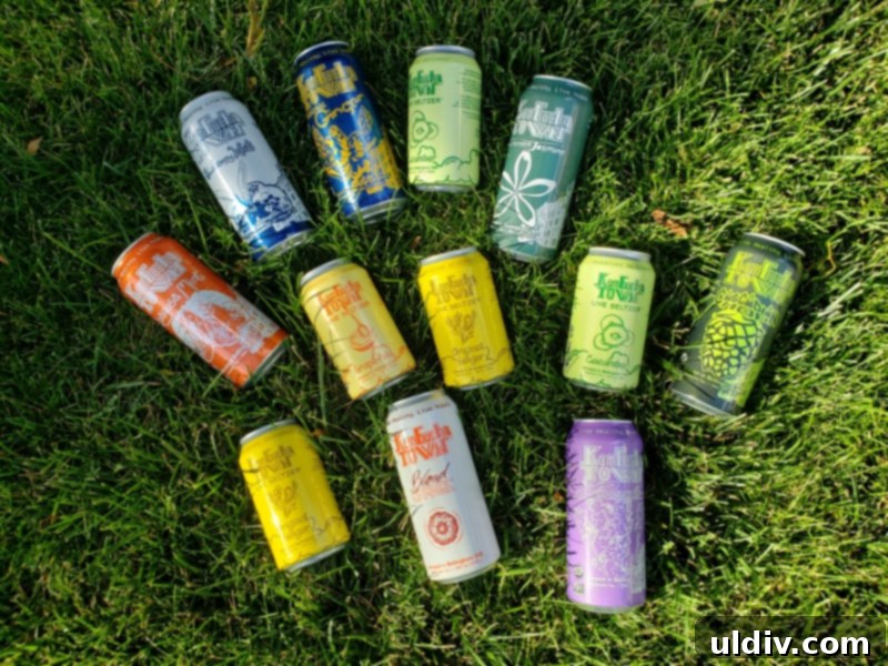 Summer's End: Last Chances for Great Reads and Delicious Treats 29 Kombucha Town cans in various flavors