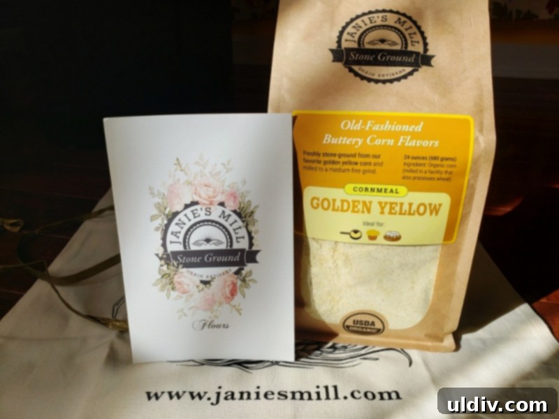 Fall 2020 Comfort: Baked Apples and the Quest for Normal 5 Janie's Mill Golden Yellow Cornmeal