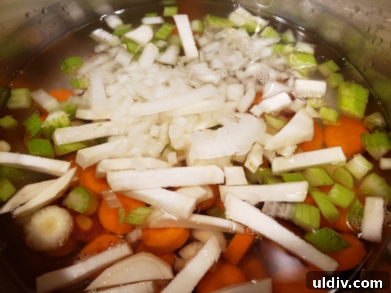 Autumn's Health Elixir: Dive Into Delicious Fish Soup 7 Fresh parsley roots, a unique and underrated ingredient for flavor and nutrition.