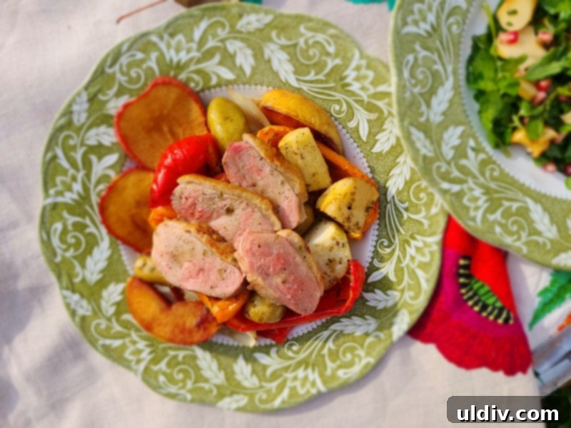 Feasting on Turkey and Duck: A Maple Leaf Farms Review 10 A serving of the vibrant watercress and pomegranate salad, emphasizing its fresh ingredients and healthy appeal