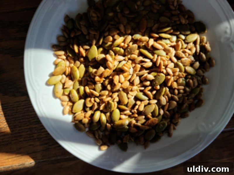 Cultivating Calm: Gourmet Discoveries and Self-Care Rituals for Pandemic Life 16 Top Seedz Maple Magic Roasted Seeds in a bowl