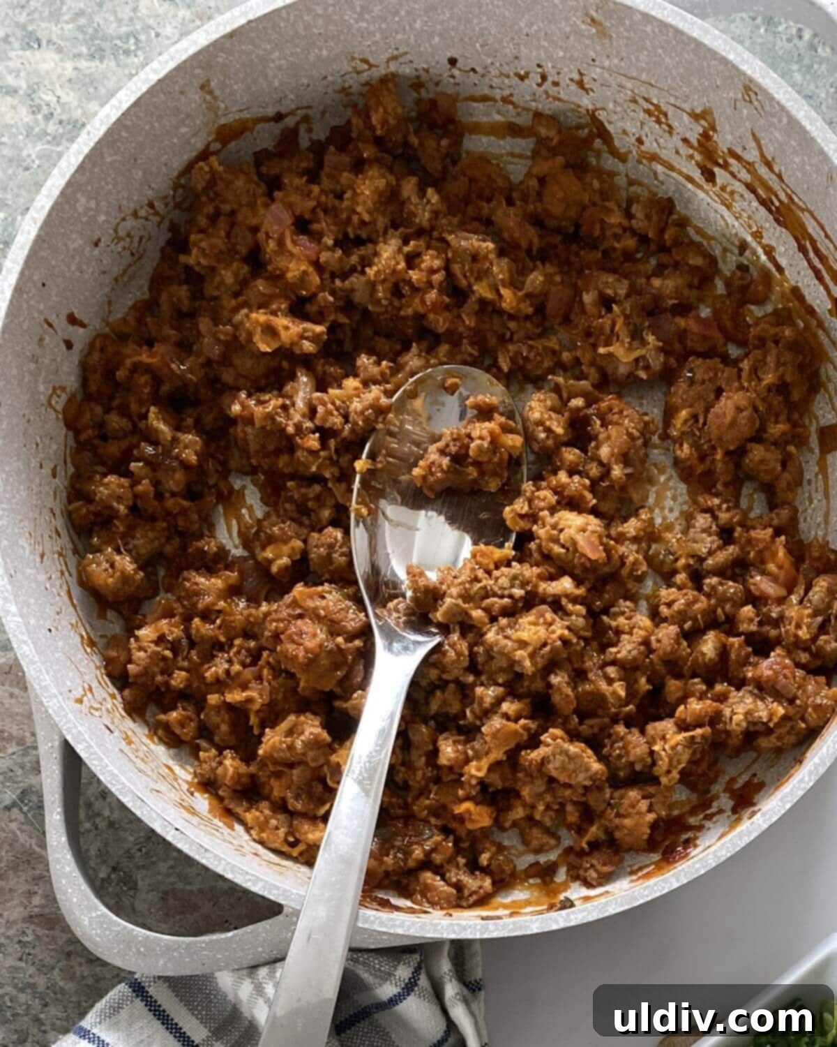 Loaded Turkey Sloppy Joe Potatoes 5 sloppy joe mixture.