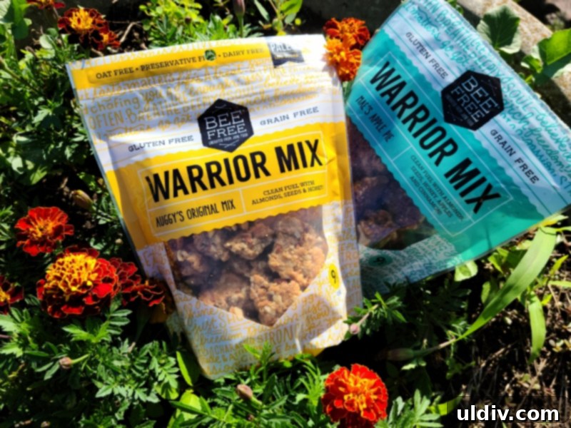 Spring's Best Plant-Based Bites for Health and Flavor 15 BeeFree Warrior Mix packaging