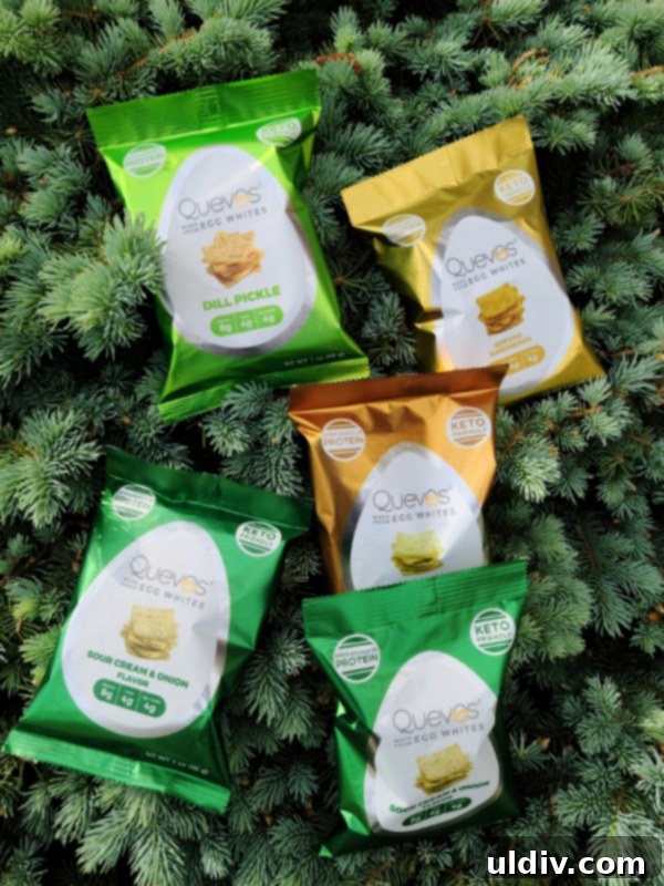 Spring's Best Plant-Based Bites for Health and Flavor 5 Quevos egg white chips packaging