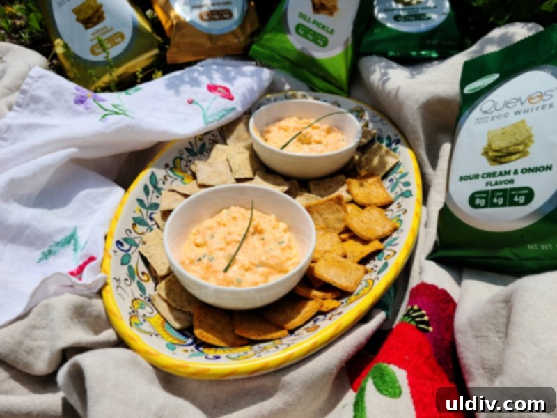 Spring's Best Plant-Based Bites for Health and Flavor 6 Quevos Sour Cream & Onion flavor