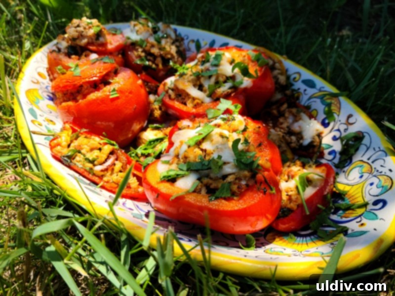 Father's Day Bliss: My Gourmet Gift Basket Deep Dive 11 Perfect summer lunch with stuffed vegetables
