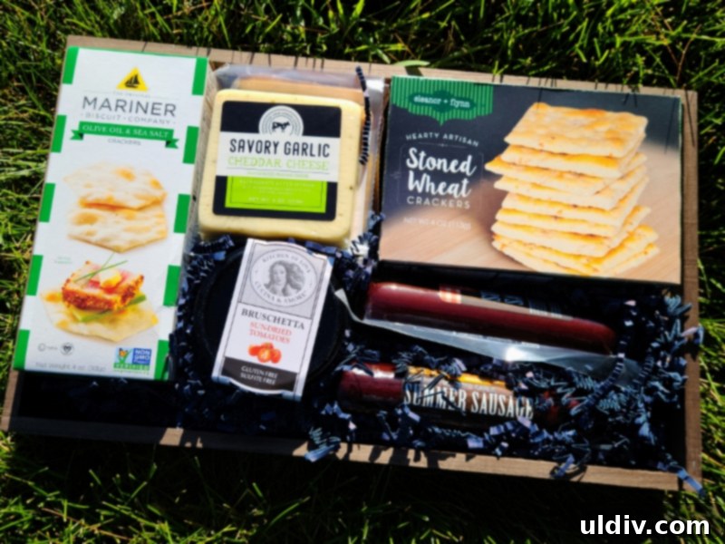 Father's Day Bliss: My Gourmet Gift Basket Deep Dive 4 Inside the Father's Day Gourmet Gift Basket