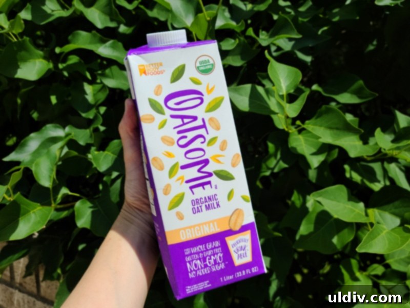 Plant Milk Chronicles: My Months of Dairy-Free Discoveries 3 Oatsome organic oat milk