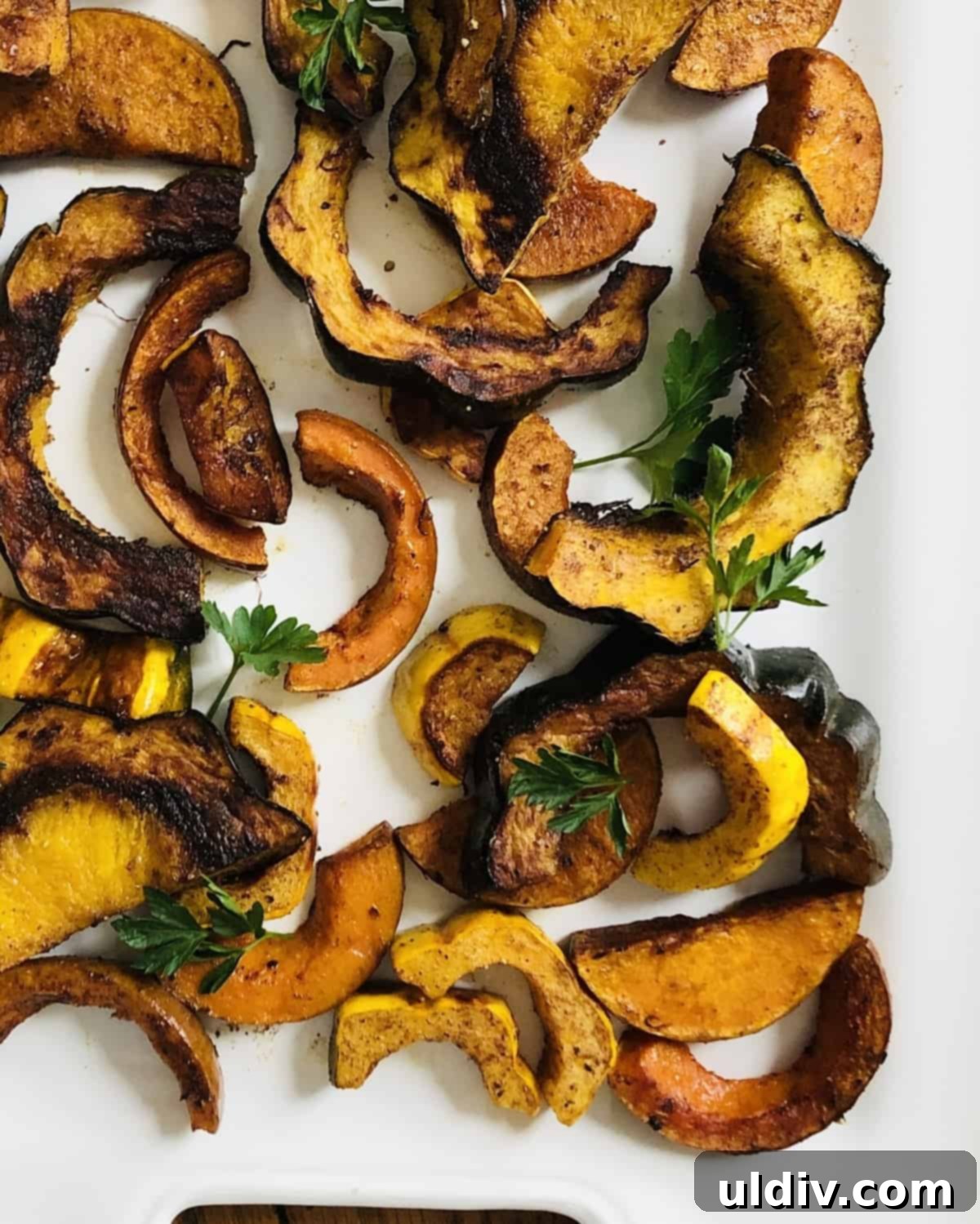 Autumn Spiced Squash Roast 3 fall squash roasted with spices