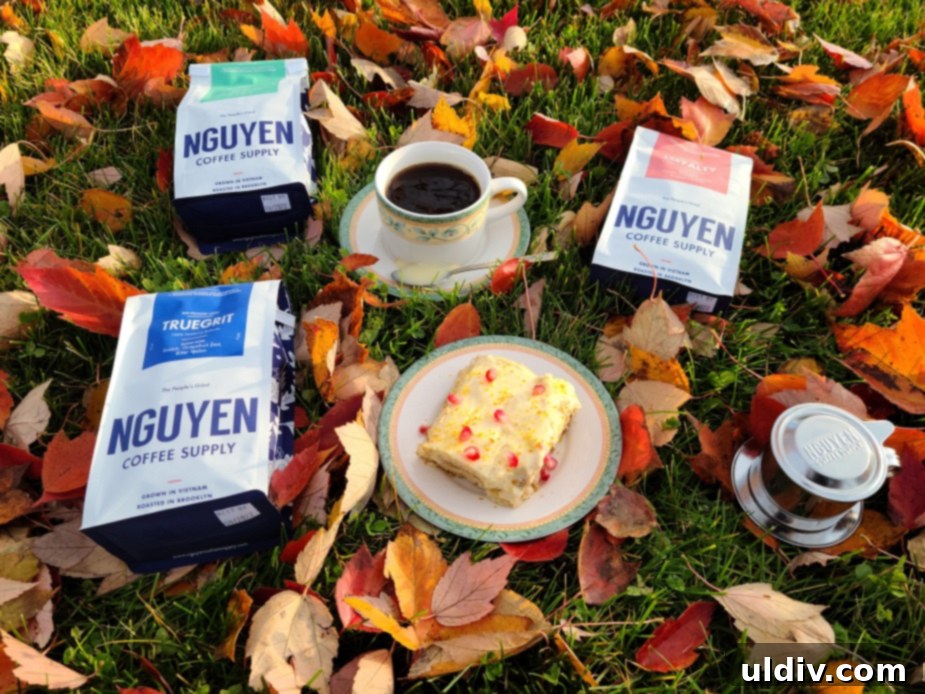 2021 Holiday Gift Guide Artisan Excellence 19 Nguyen Coffee Supply packaging with roasted coffee beans