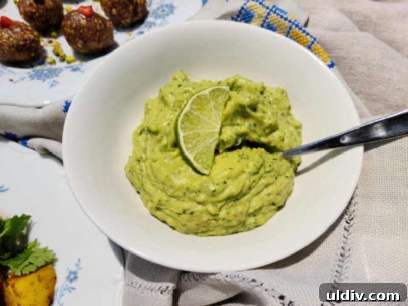 2021 Holiday Gift Guide Artisan Excellence 35 Coriander Avocado Chutney prepared in the cooking class