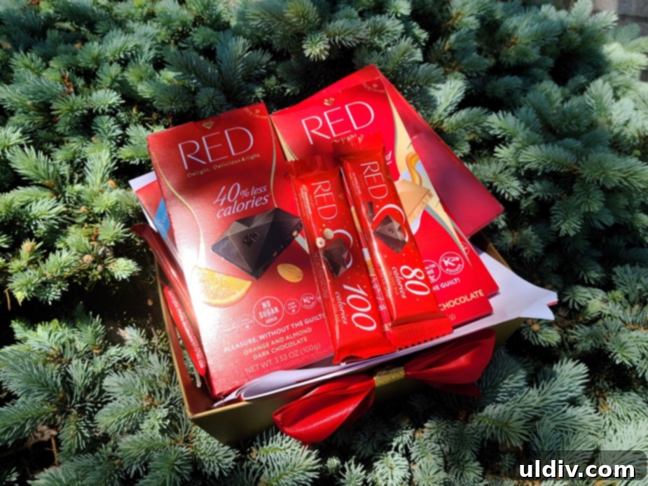 Your Summer Refresh Top Picks Beyond the Ice Cream Aisle 11 Assortment of RED Chocolate bars and pralines