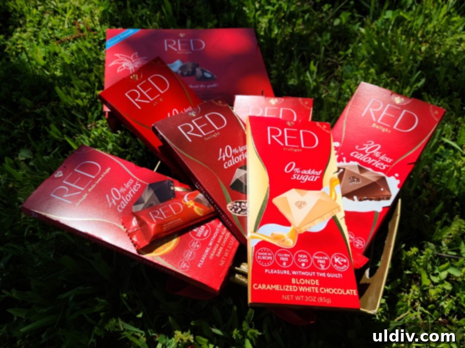 Your Summer Refresh Top Picks Beyond the Ice Cream Aisle 12 RED Chocolate bars in various flavors
