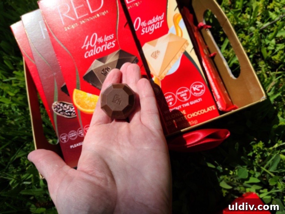 Your Summer Refresh Top Picks Beyond the Ice Cream Aisle 15 RED Chocolate Milk Chocolate Pralines with Coconut filling