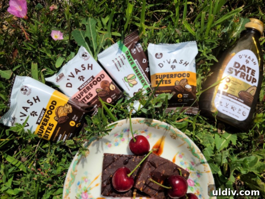 Your Summer Refresh Top Picks Beyond the Ice Cream Aisle 23 D'vash Organics date energy bars with yogurt, fruit, and bee pollen