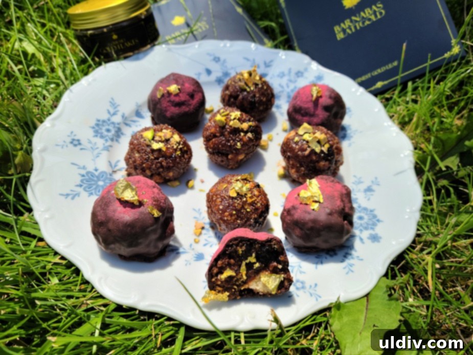 Barnabas Gold Review: A Gem of Luxury, A Sparkle Unrivaled 6 Turkish Delight Truffles with Pecans