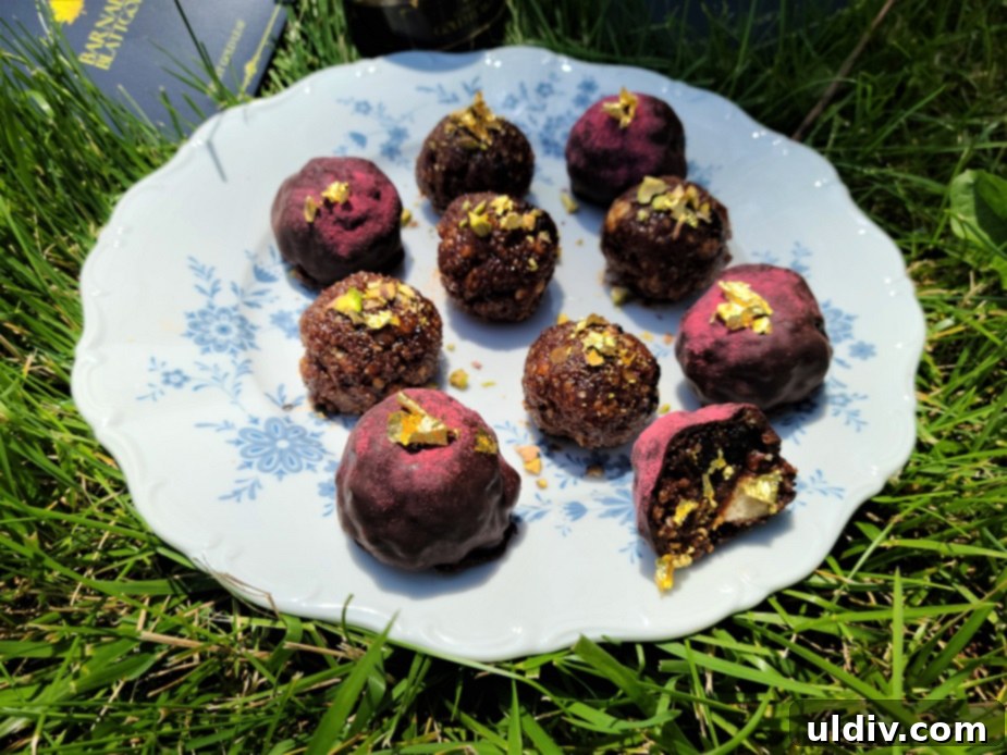 Barnabas Gold Review: A Gem of Luxury, A Sparkle Unrivaled 8 Edible Gold Truffles on display