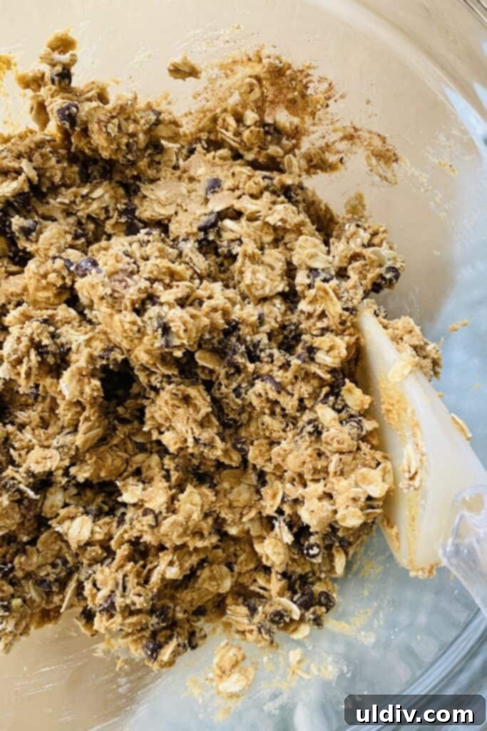 Gluten-Free Peanut Butter Chocolate Oatmeal Balls 6 mixture for peanut butter energy balls