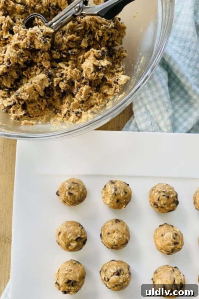 Decadent GlutenFree Peanut Butter Oat Bites 7 energy balls and batter