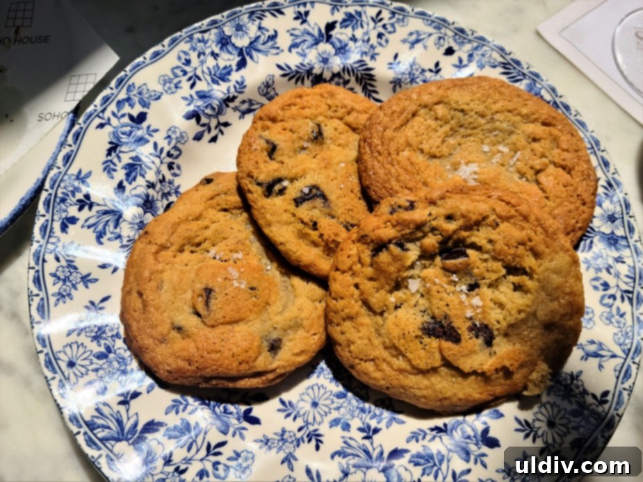 Freshly baked cookies and coffee from The Allis Bar