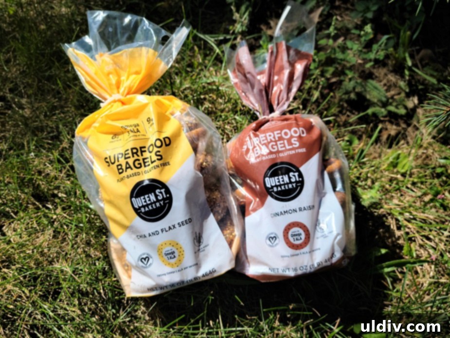 Vegan Favorites for World Vegan Month and Beyond 7 Queen Street Bakery Bagels Packaging